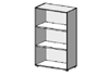 Шкаф средний 80х42х130